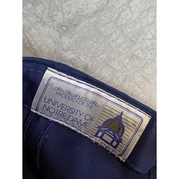 Vintage Notre Dame Fighting Irish Snapback Hat - Picture 8 of 9